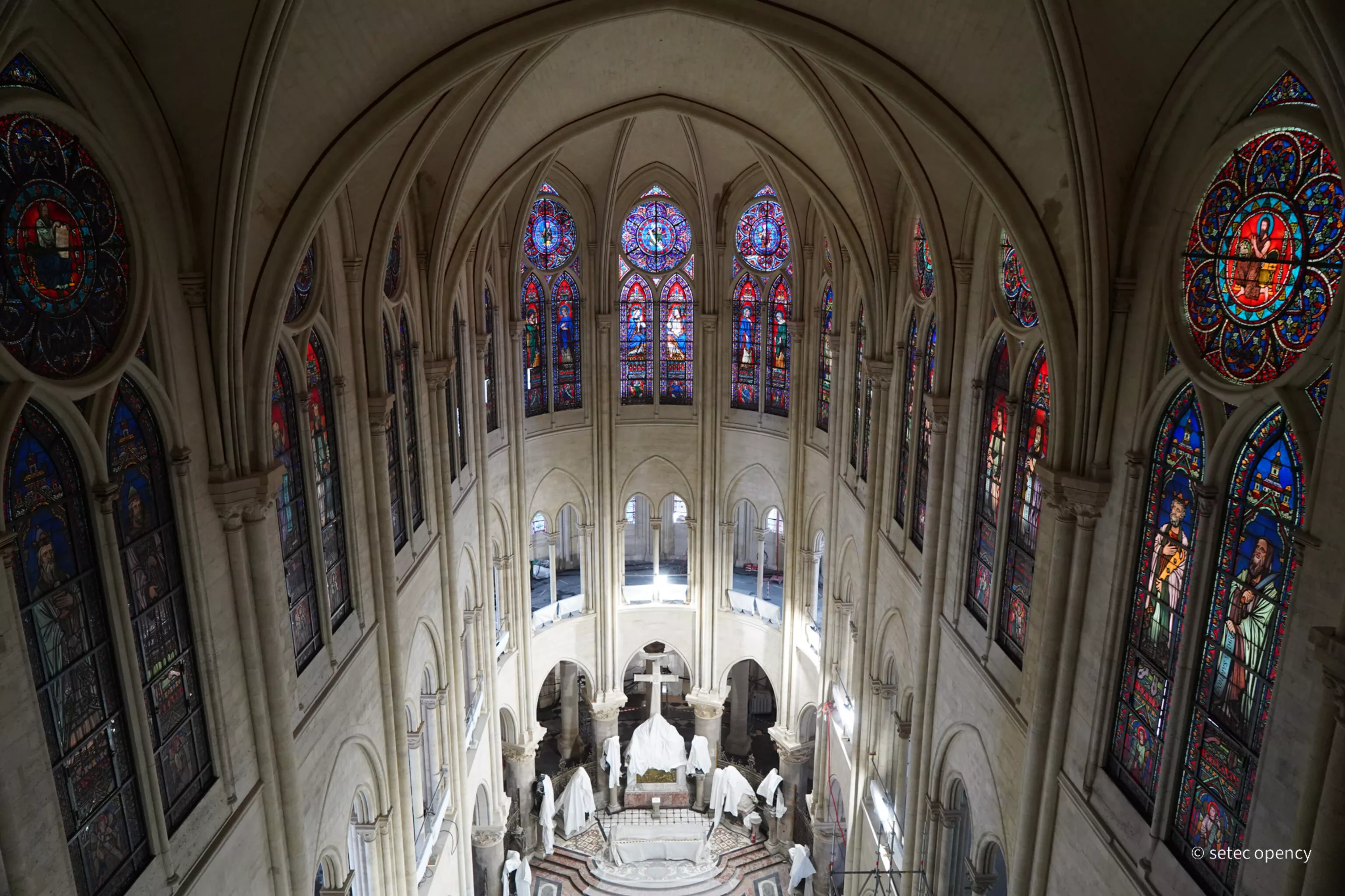 Notre Dame de Paris intérieur