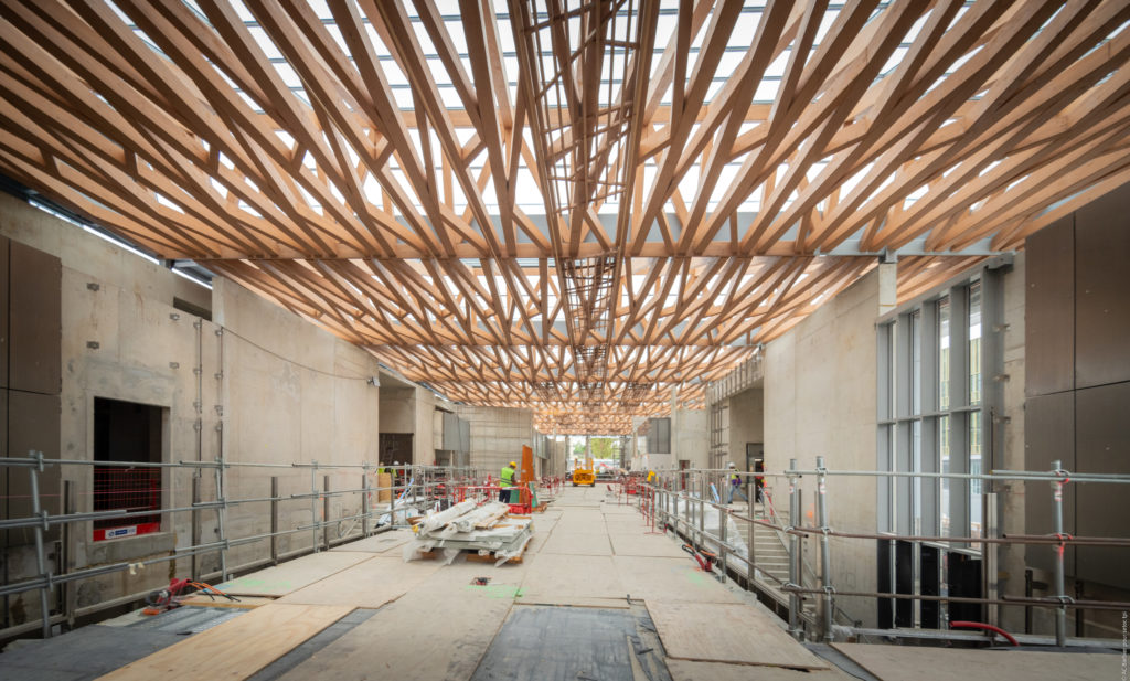 Chantier de la gare du Kremlin Bicêtre Copyright : Anne-Claude Barbier