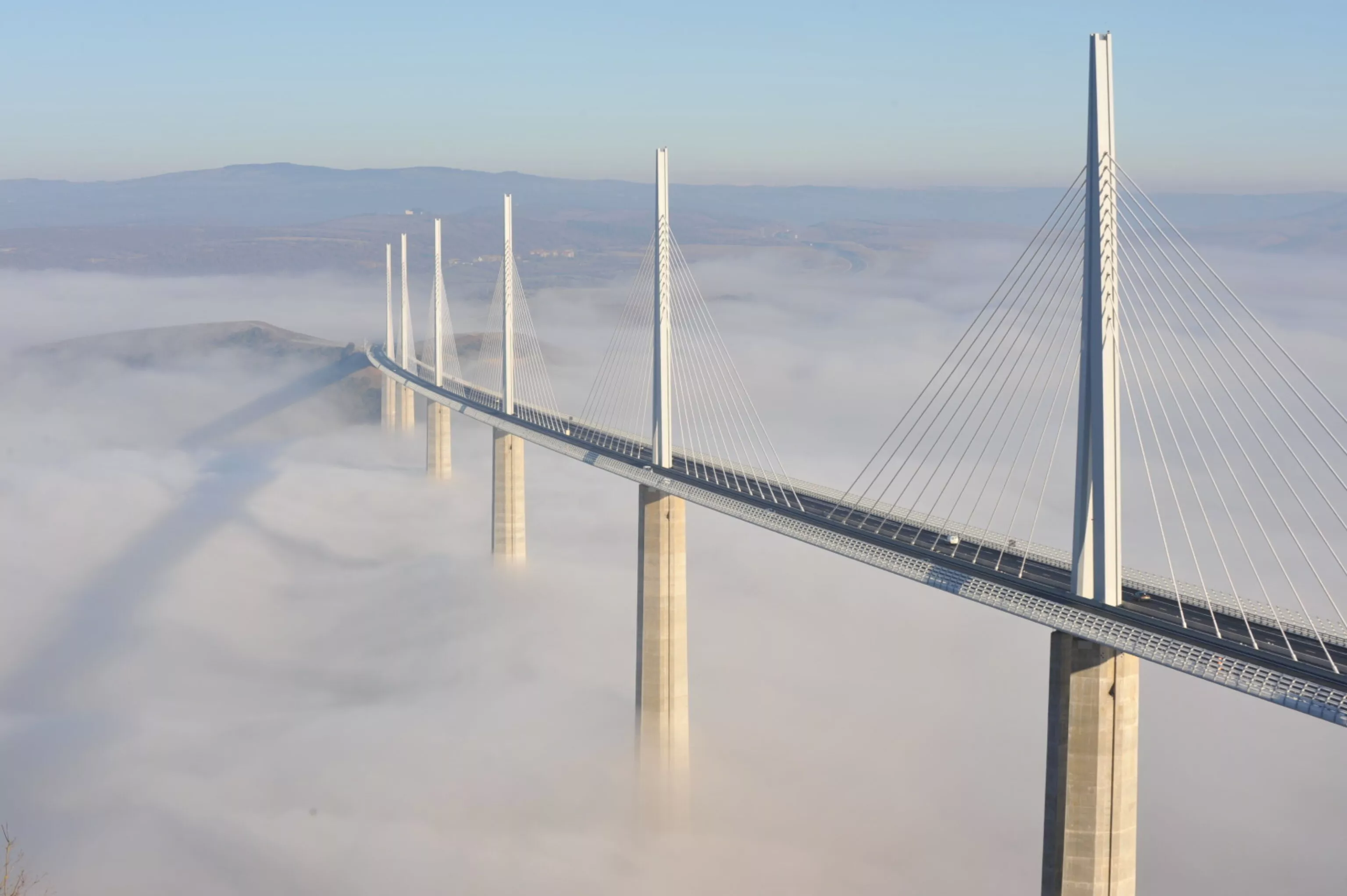 Vue du Viaduc de Millau