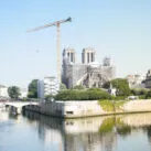 Vue du chantier de Notre-Dame de Paris
