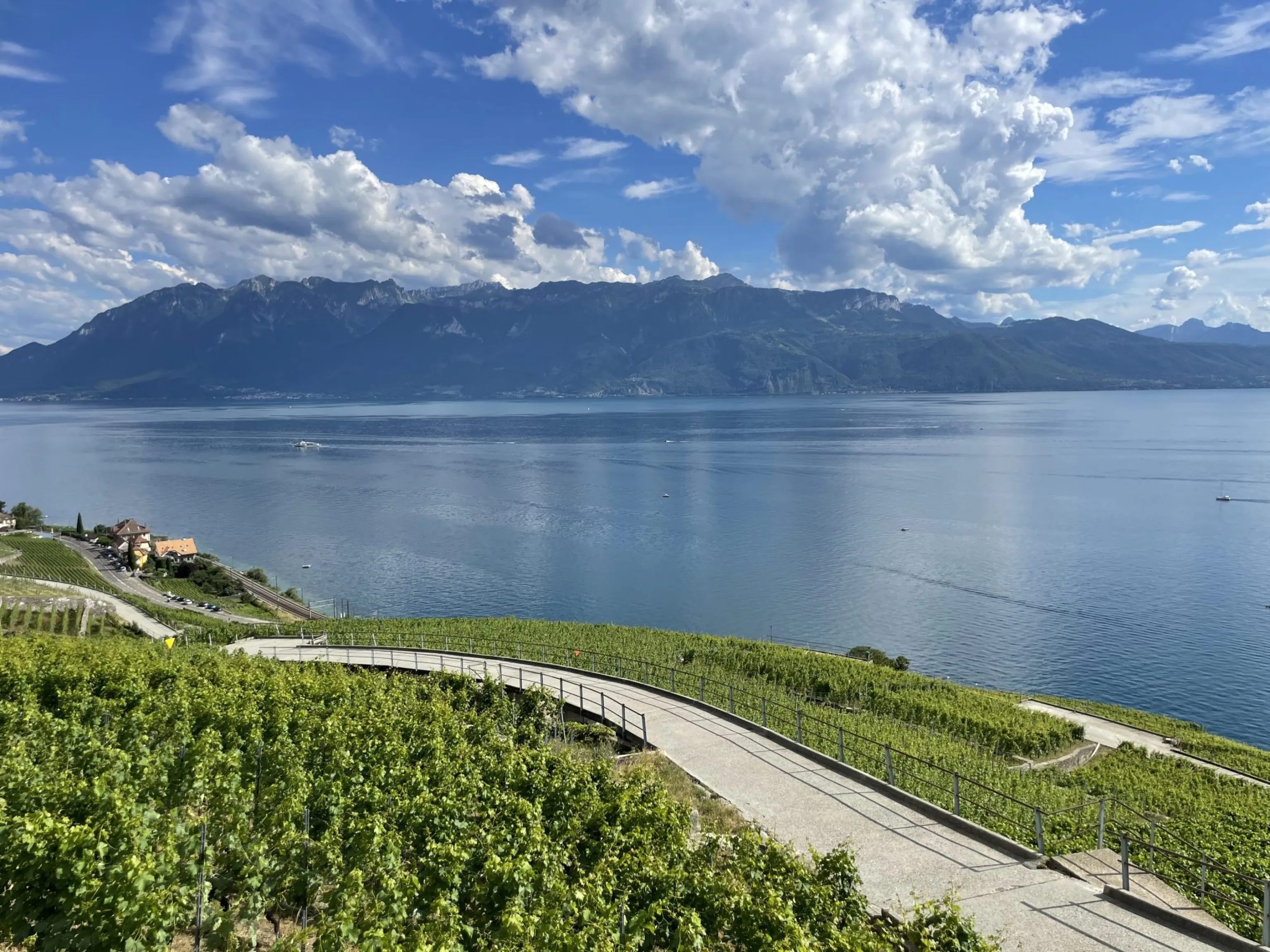 Vue du lac Léman